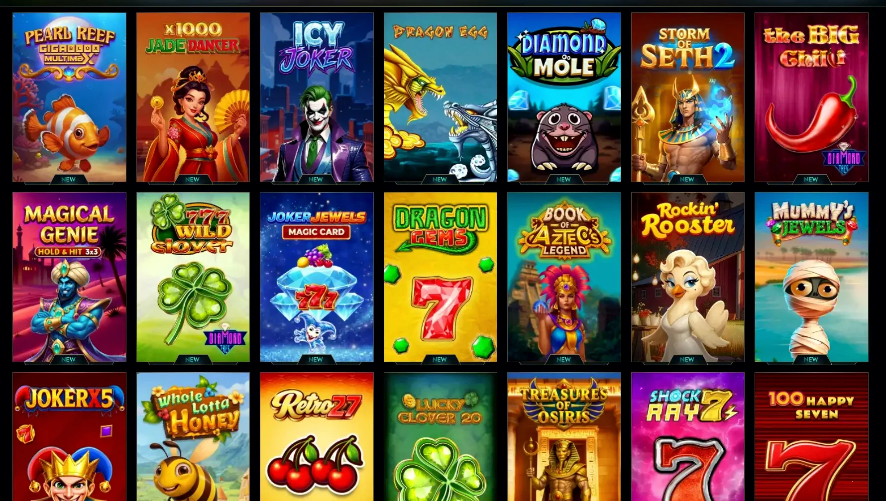 Overzicht van populaire casinospellen bij Nyxbets